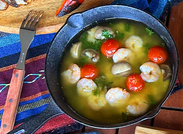 本山大蒜でお手軽本格アヒージョ!