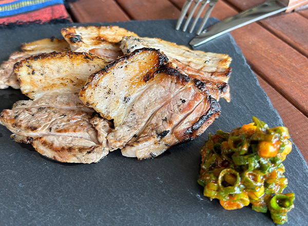 絶品!本山赤醤で葱ジャン!