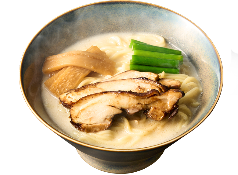 飲み干したくなる鶏白湯麺