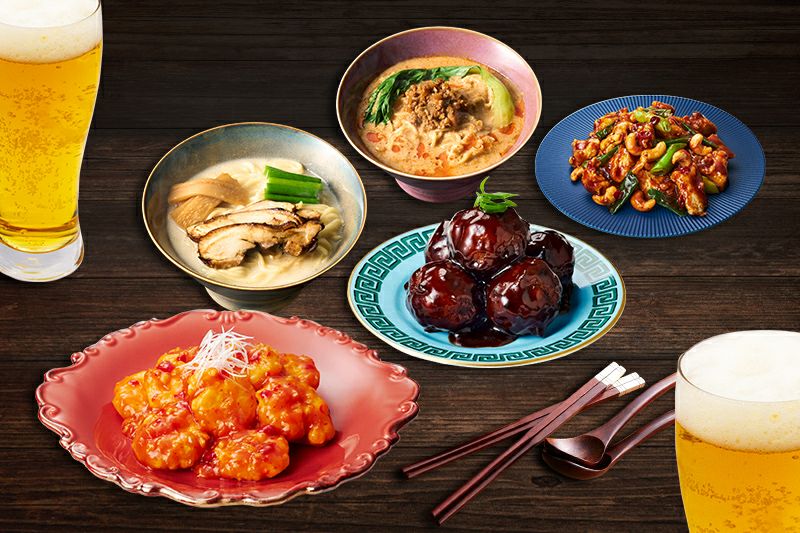 贅沢中華でおつまみセット